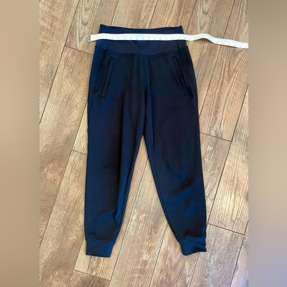 Athleta Black Jogger Pants - interior light fleece. Size Small.